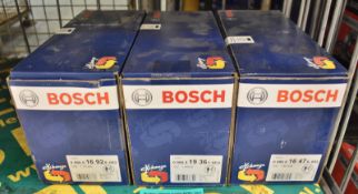 3x Bosch Starter Motors - please see pictures for examples of make and model numbers