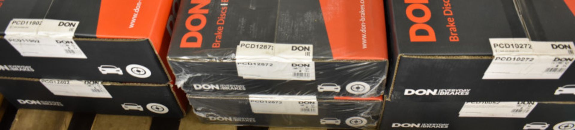 6x Don Brake Disc Sets - please see pictures for examples of make and model numbers - Image 2 of 2