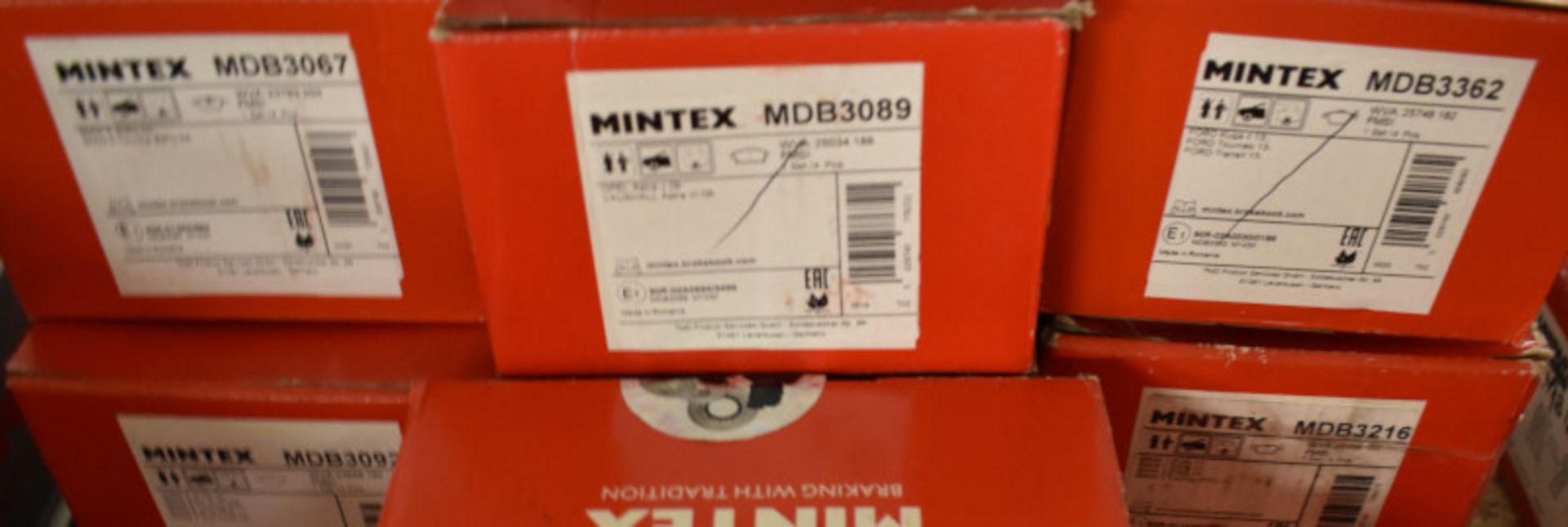 Various Mintex Brake Pads - please see pictures for examples of make and model numbers - Image 4 of 4
