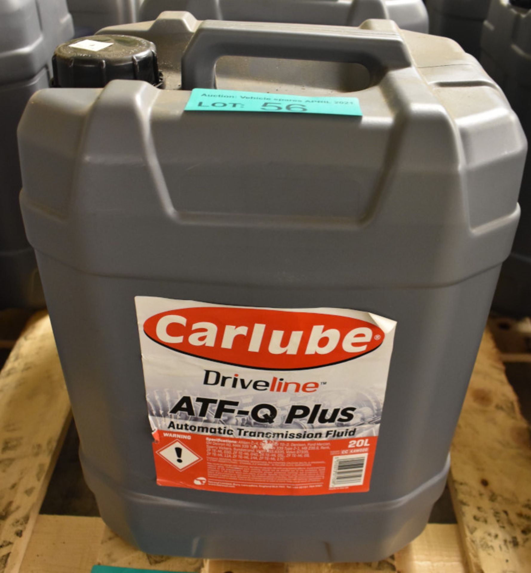 Carlube Driveline ATF-Q Plus Automatic Transmission Fluid - 20L