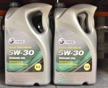 6x G Force Fully Synthetic 5W-30 C3 Engine Oil - 5L