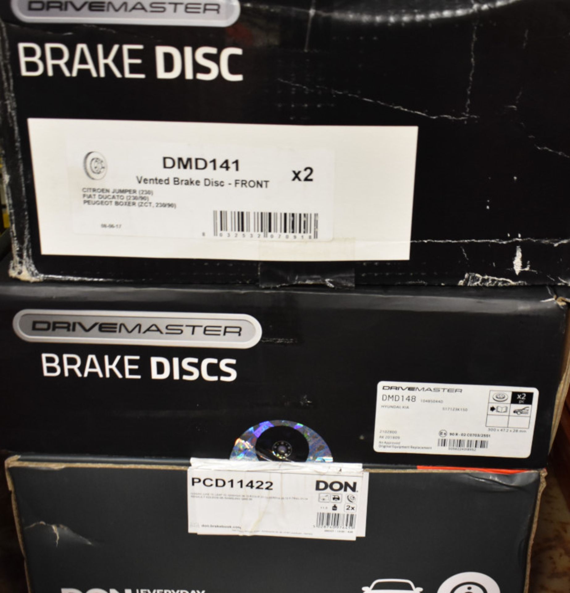 Various Brake Disc Sets - Eicher, Don - please see pictures for examples of make and model - Image 5 of 9