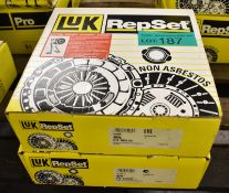 2x LUK Repset Clutch Kits - please see pictures for examples of make and model numbers