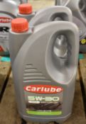 2x Carlube 5W-30 Motor Oil (1x C1 and 1x C4) - 5L