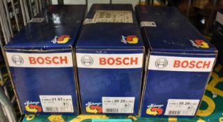 3x Bosch Starter Motors - please see pictures for examples of make and model numbers