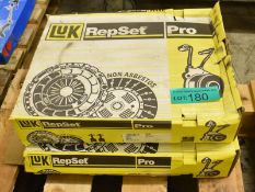 2x LUK Repset Pro Clutch Kits - please see pictures for examples of make and model numbers