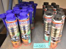 10x Liqui Moly Injection Cleaner - 300ml, 2x Liqui Moly Motor Oil Saver - 300ml & 7x Engine Flush...