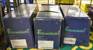 3x Fohrenbuhl Starter Motors - please see pictures for examples of make and model numbers