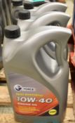 1x G Force Semi Synthetic 10W-40 Engine Oil & 1x Fully Synthetic 5W-30 Engine Oil - 5L