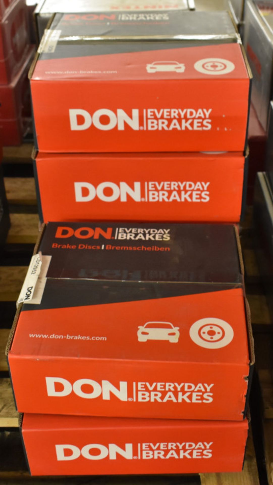 5x Don Brake Disc Sets - please see pictures for examples of make and model numbers