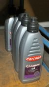 5x Carlube Chainsaw Oil - 1L