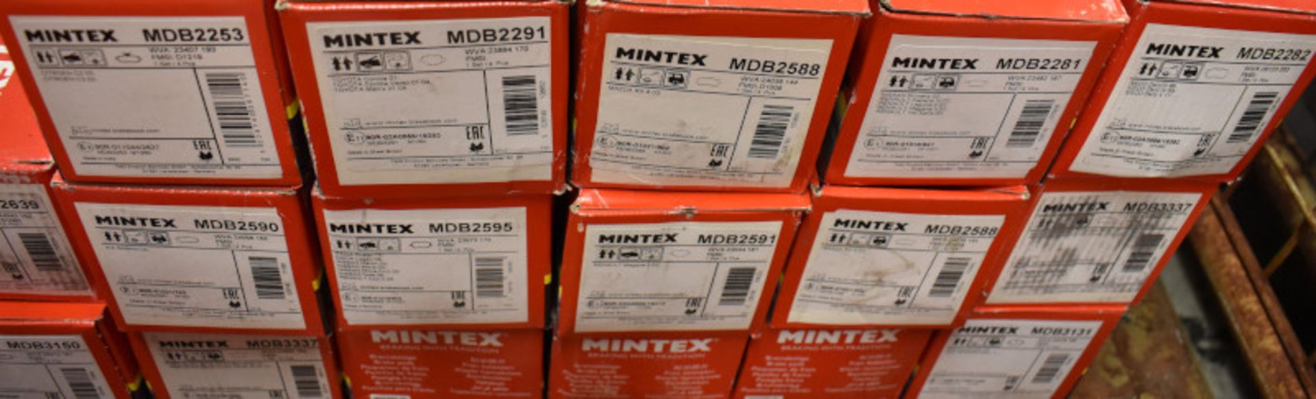 Brake Pad Assortment - Mintex, Unipart, Bosch - please see pictures for examples of model numbers - Image 4 of 9