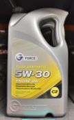 3x G Force Fully Synthetic 5W-30 C2 Engine Oil - 5L