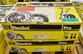 2x LUK Repset Pro Clutch Kits - please see pictures for examples of make and model numbers