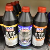 4x Liqui Moly ATF Toptec 1100, 1x ATF Toptec 1200 Automatic Transmission Fluid & more