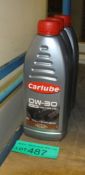 3x Carlube Fully Synthetic 0W-30 A5/B5 Motor Oil - 1L