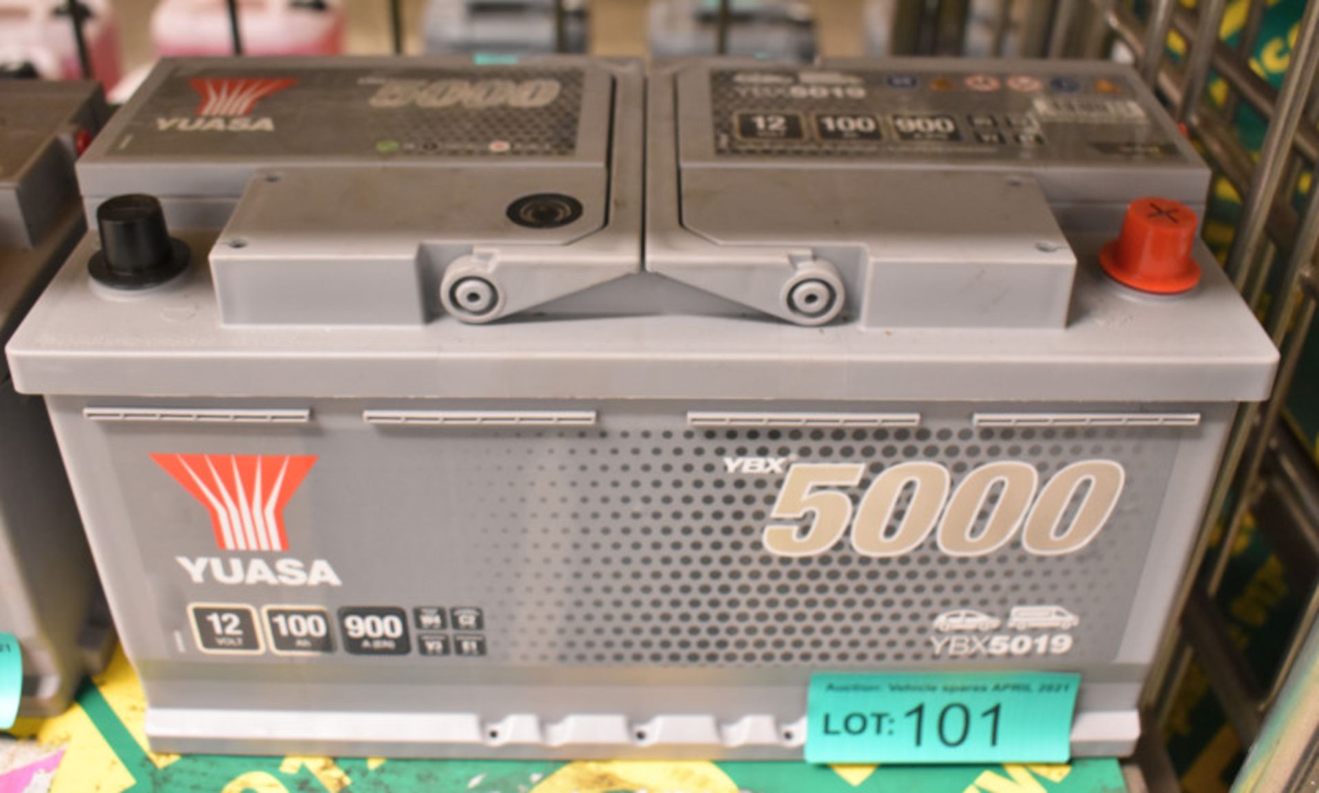 Yuasa YBX5019 12v 100Ah 900A Battery