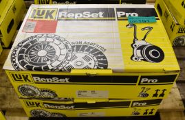 2x LUK Repset Pro Clutch Kits - please see pictures for examples of make and model numbers