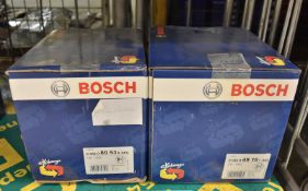 2x Bosch Alternators - please see pictures for examples of make and model numbers