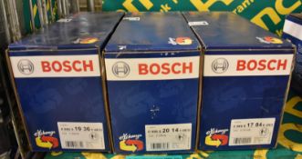 3x Bosch Starter Motors - please see pictures for examples of make and model numbers