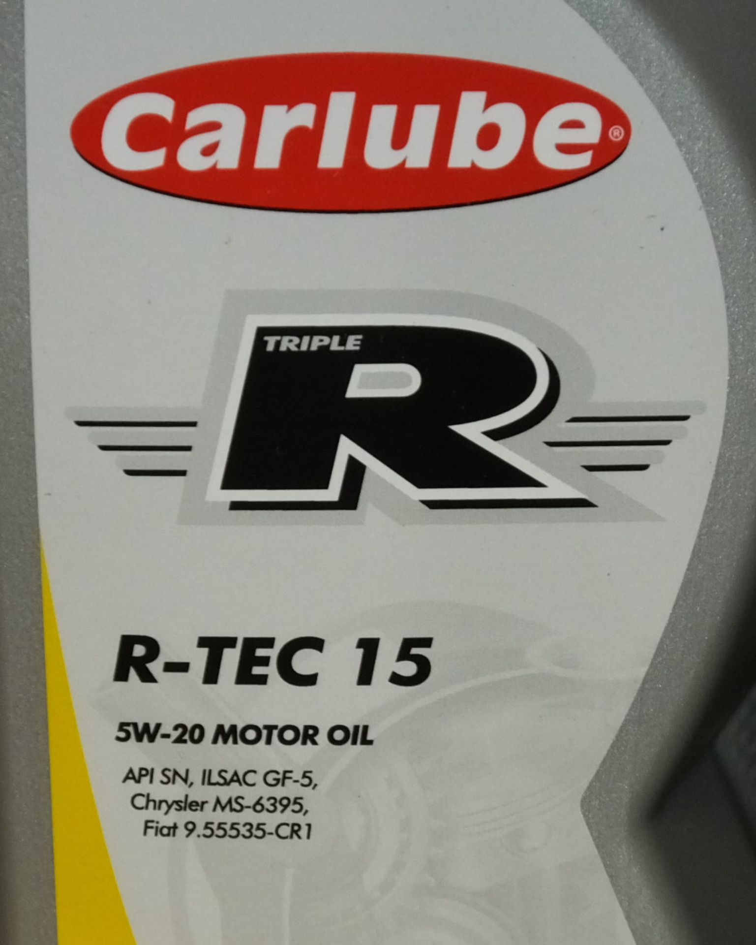 10x Carlube Triple R R-Tec 15 - 5W-20 Motor Oil - 1L - Image 2 of 2