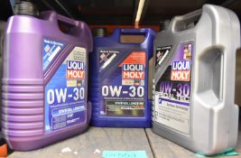 3x Liqui Moly 0W-30 Motor Oil -1x Synthoil Longtime, 1x Synthoil Longtime Plus & 1x Special Tec - 5L