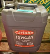 Carlube 15W-40 Diesel Mineral Engine Oil - 20L