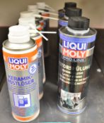 6x Liqui Moly Ceramic Rust Solvent - 300ml & 3x Liqui Moly Pro-Line Engine Flush - 500ml