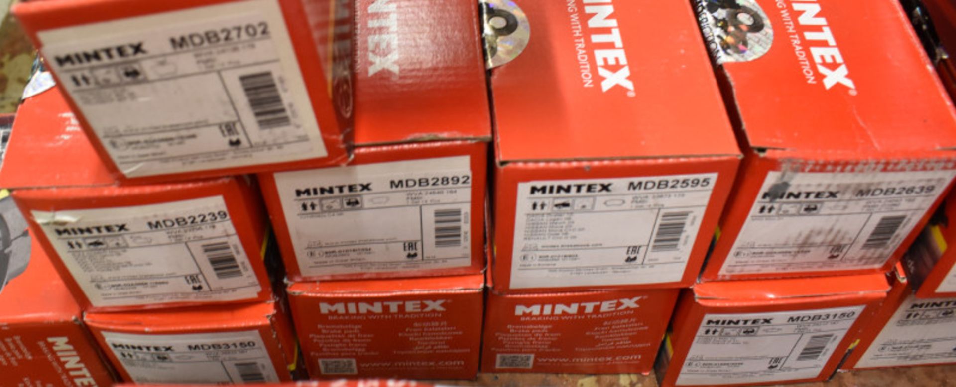 Brake Pad Assortment - Mintex, Unipart, Bosch - please see pictures for examples of model numbers - Image 3 of 9