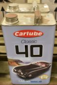 2x Carlube Classic 40 SAE 40 Motor Oil - 4.55L