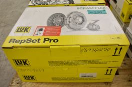 2x LUK Schaeffler Repset Pro Clutch Kits - please see pictures for examples of model numbers