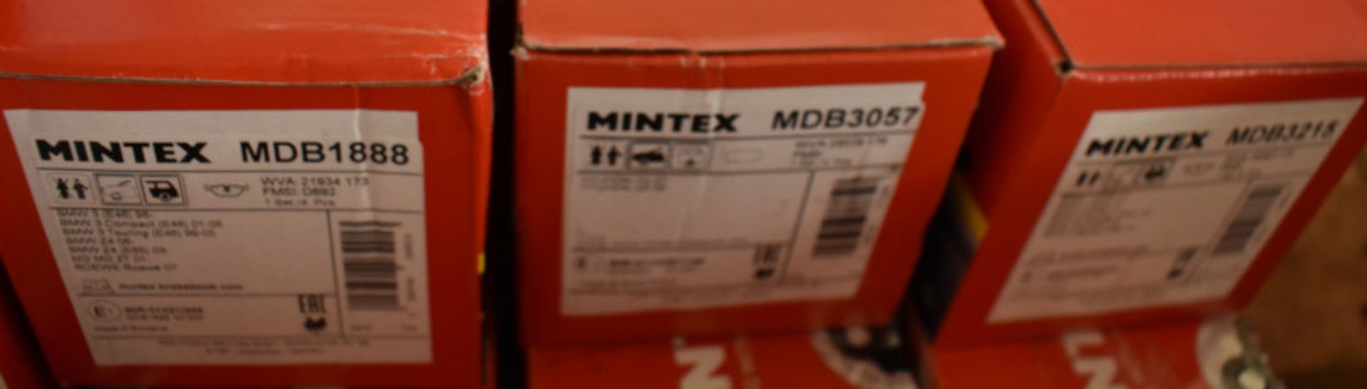 Various Mintex Brake Pads - please see pictures for examples of make and model numbers - Image 3 of 4