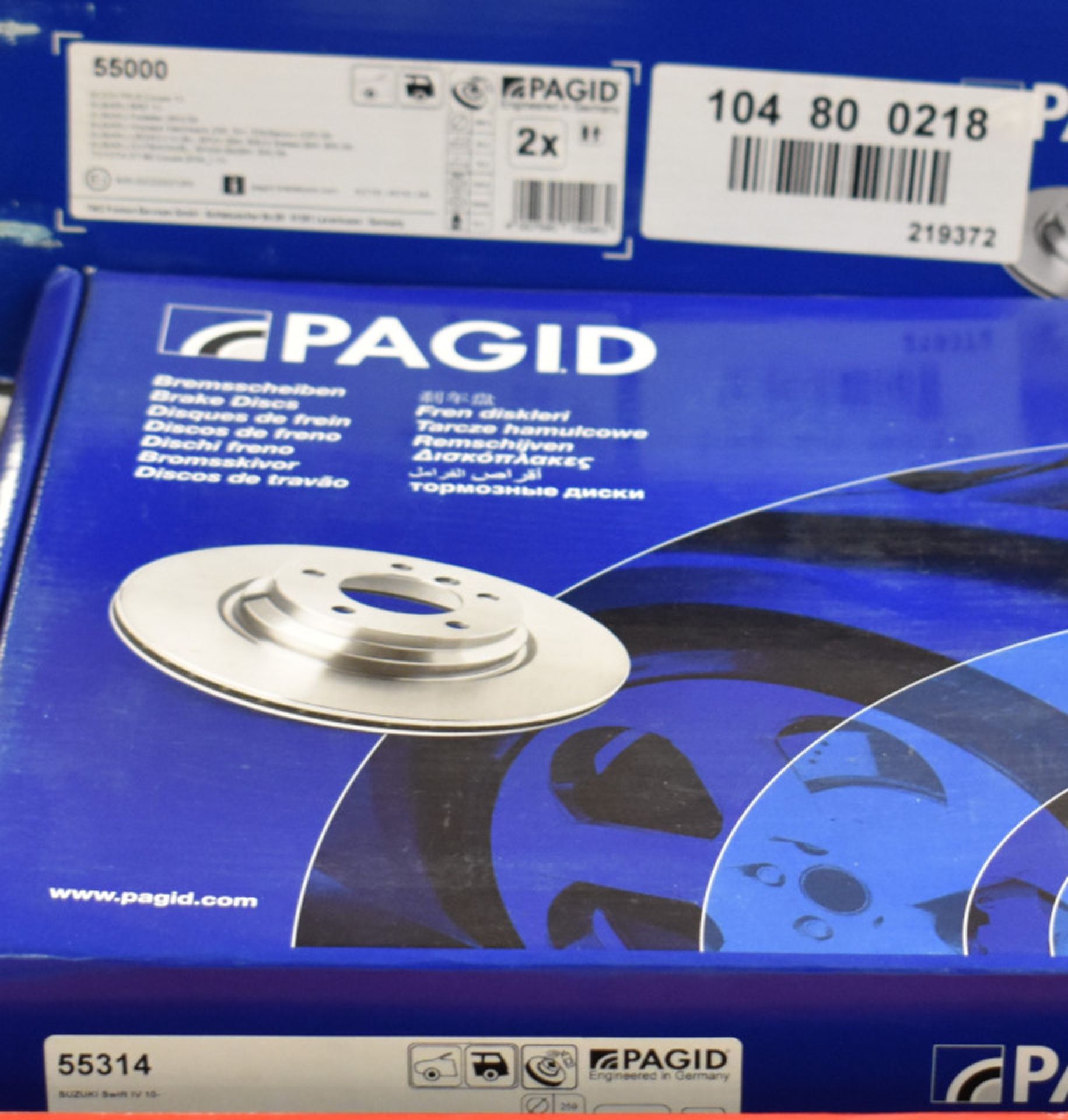 4x Pagid & 1x Drivemaster Brake Disc Sets - please see pictures for examples of make and models - Image 2 of 2