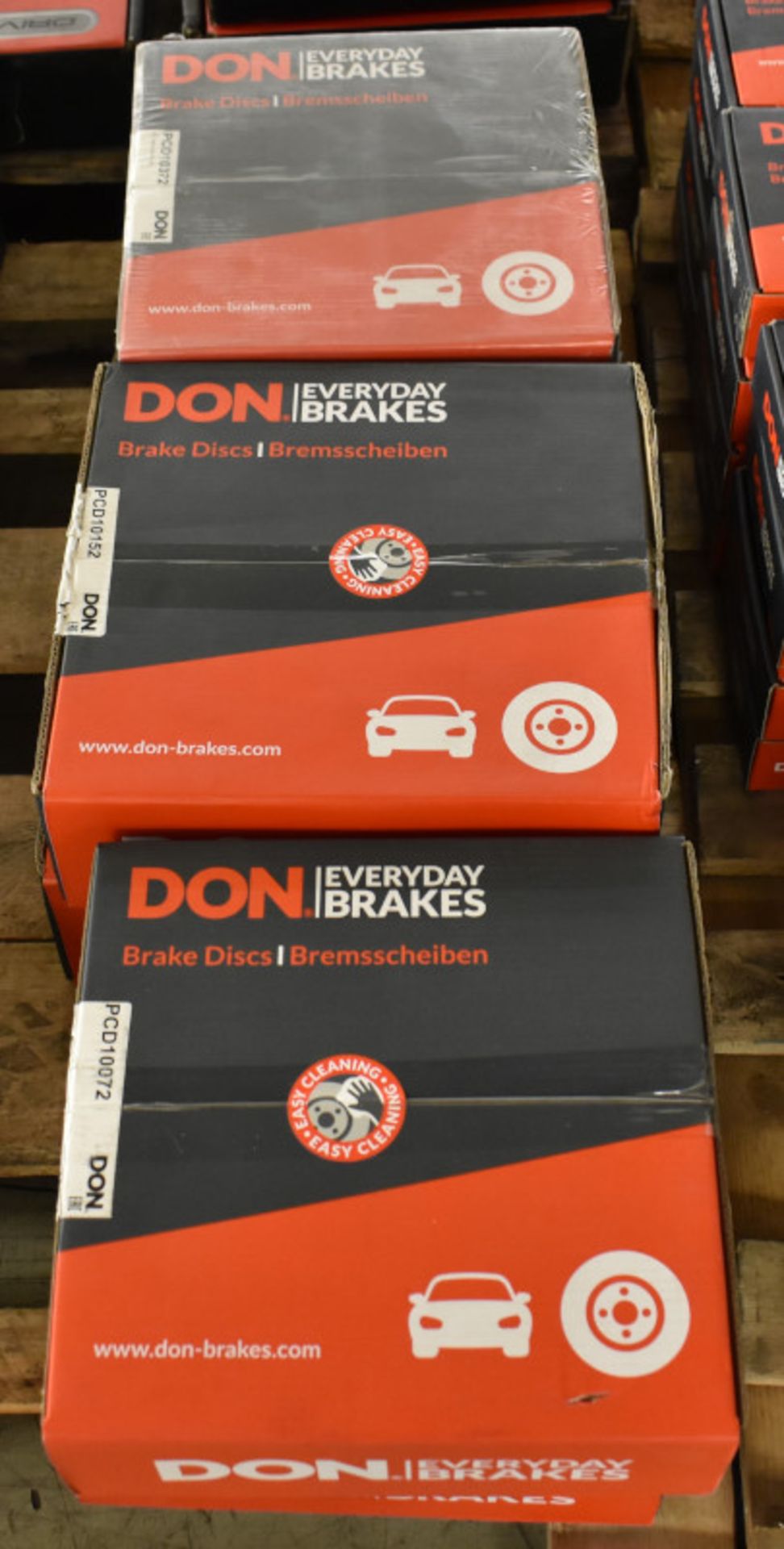 6x Don Brake Disc Sets - please see pictures for examples of make and model numbers