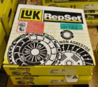 2x LUK Repset Clutch Kits - please see pictures for examples of make and model numbers