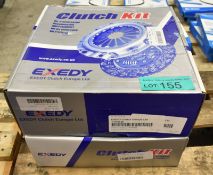 2x Exedy Clutch Kits - please see pictures for examples of make and model numbers