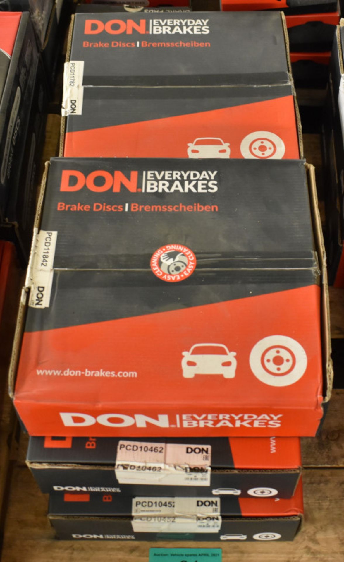 6x Don Brake Disc Sets - please see pictures for examples of make and model numbers - Image 4 of 4