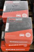 5x Don Brake Disc Sets - please see pictures for examples of make and model numbers