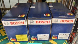 3x Bosch Starter Motors - please see pictures for examples of make and model numbers