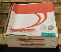 2x Drivemaster Clutch Kits - please see pictures for examples of make and model numbers