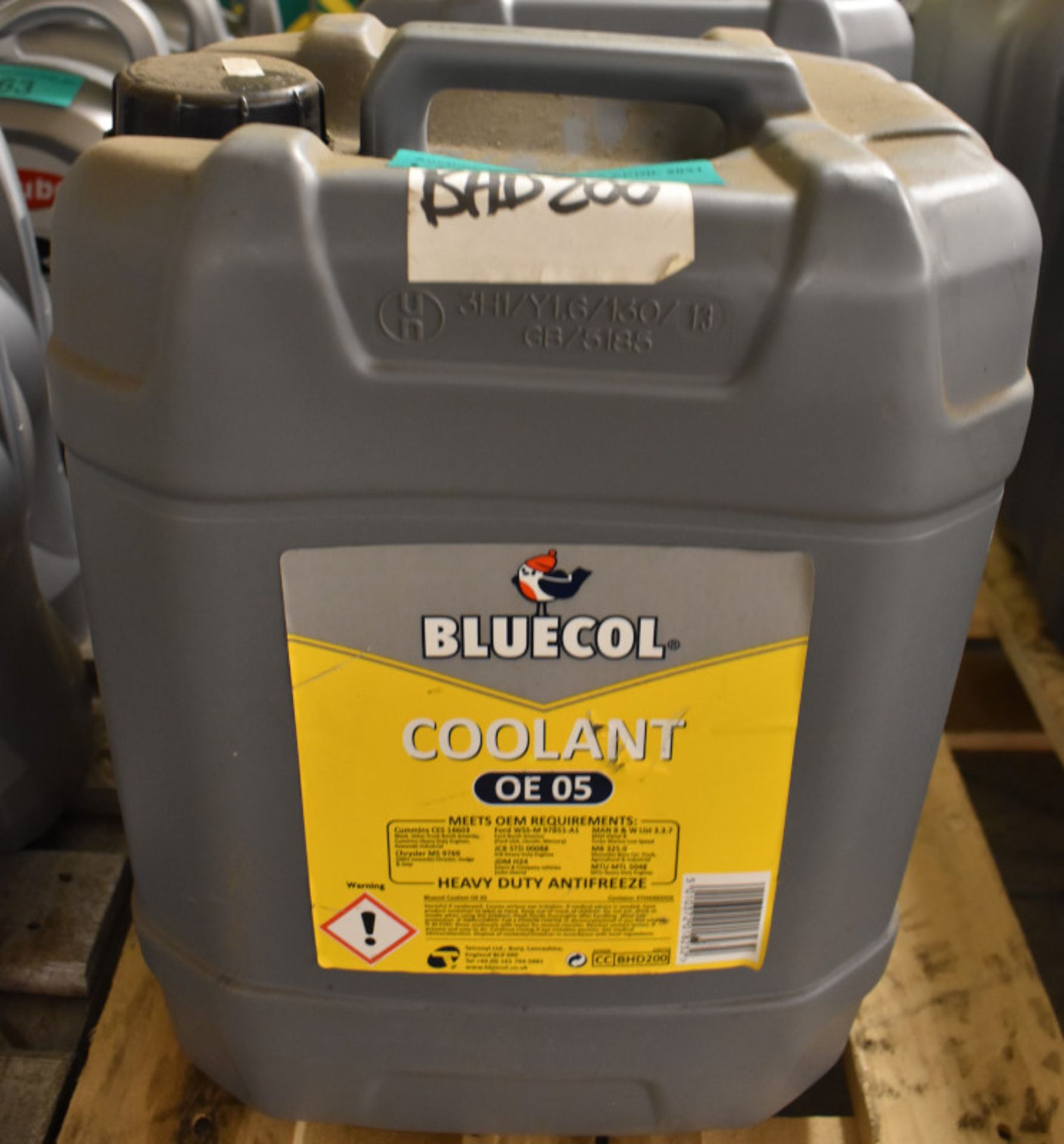 Bluecol OE 05 Coolant/Heavy Duty Antifreeze - 20L