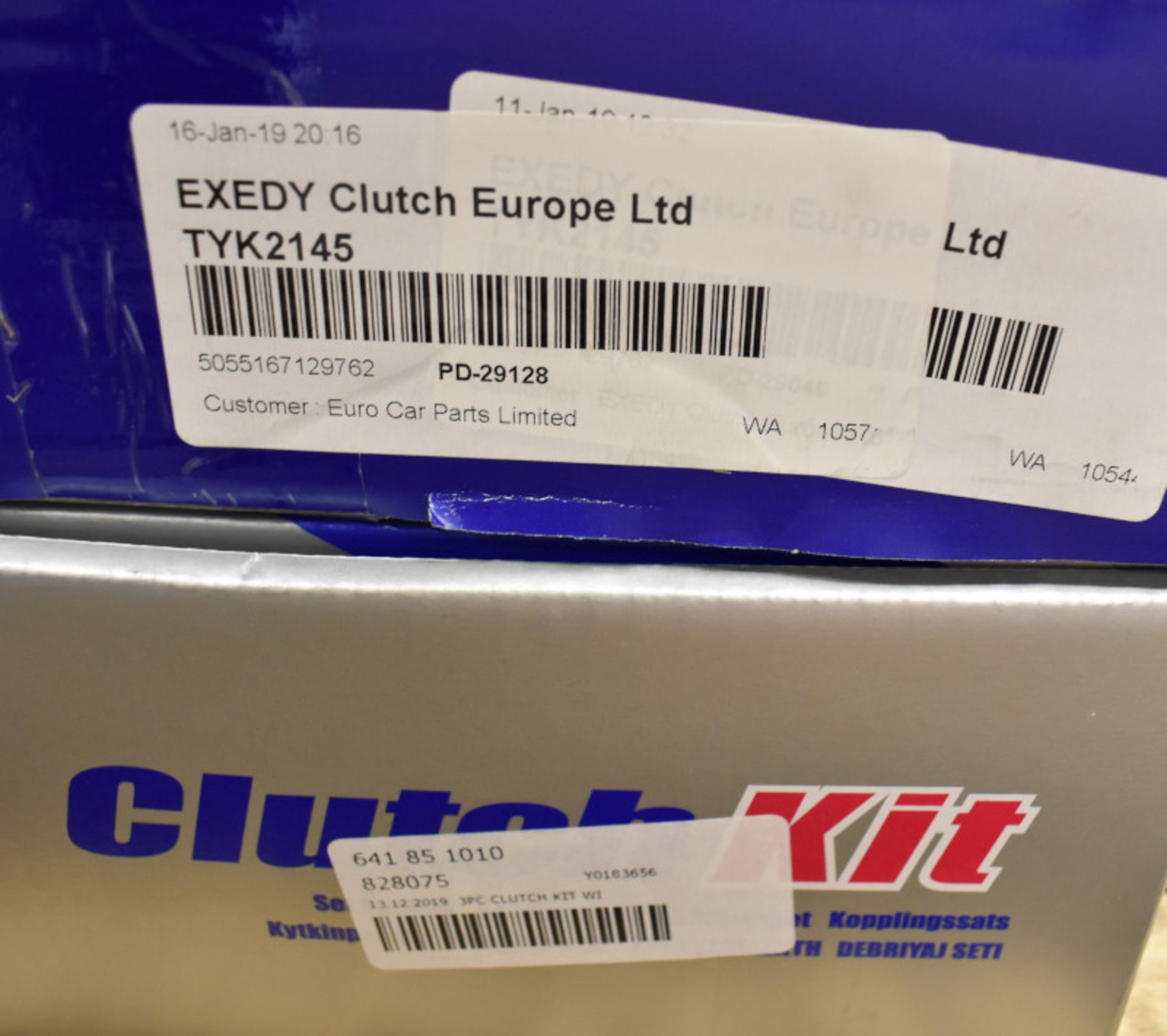 2x Exedy Clutch Kits - please see pictures for examples of make and model numbers - Image 2 of 2