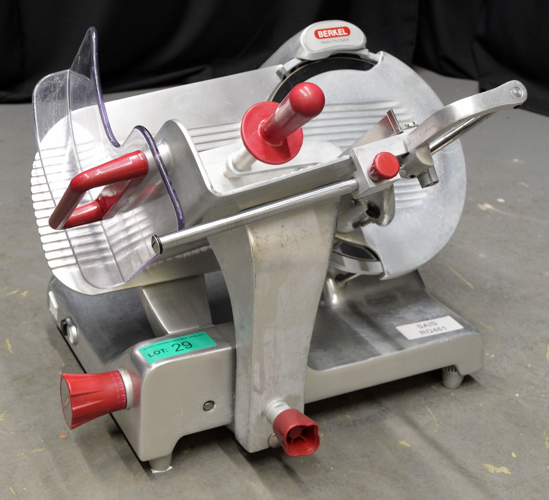 Berkel BSPGL04011A0F 12" Commercial Cooked Meat / Bacon Slicer, single phase electric