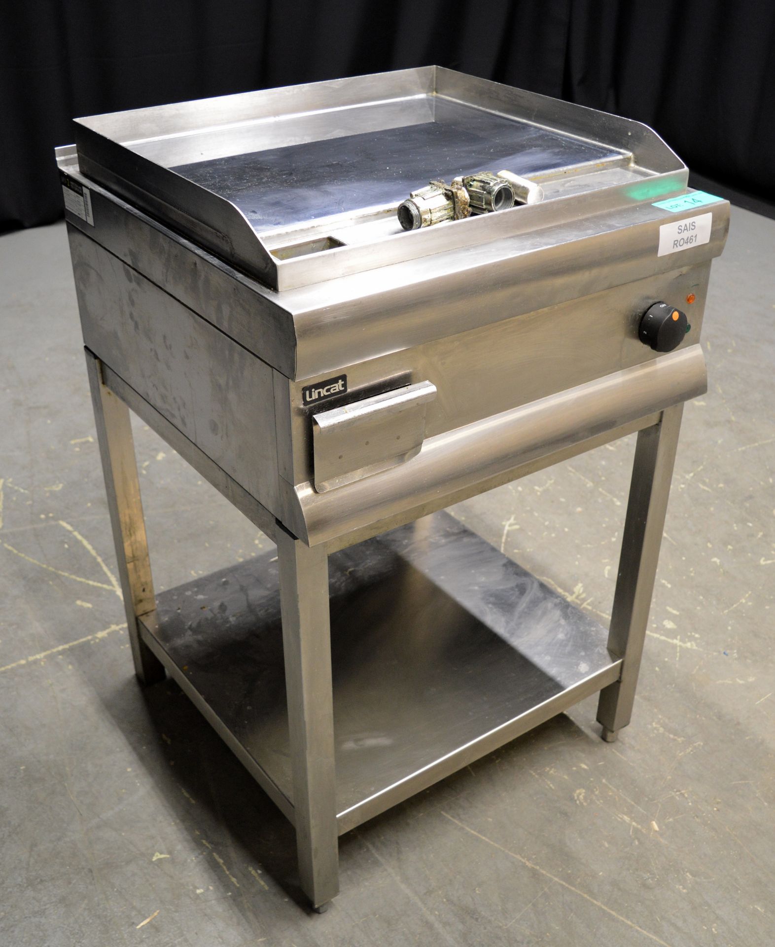 Lincat Smooth Griddle on Stand, single phase electric - Image 2 of 6