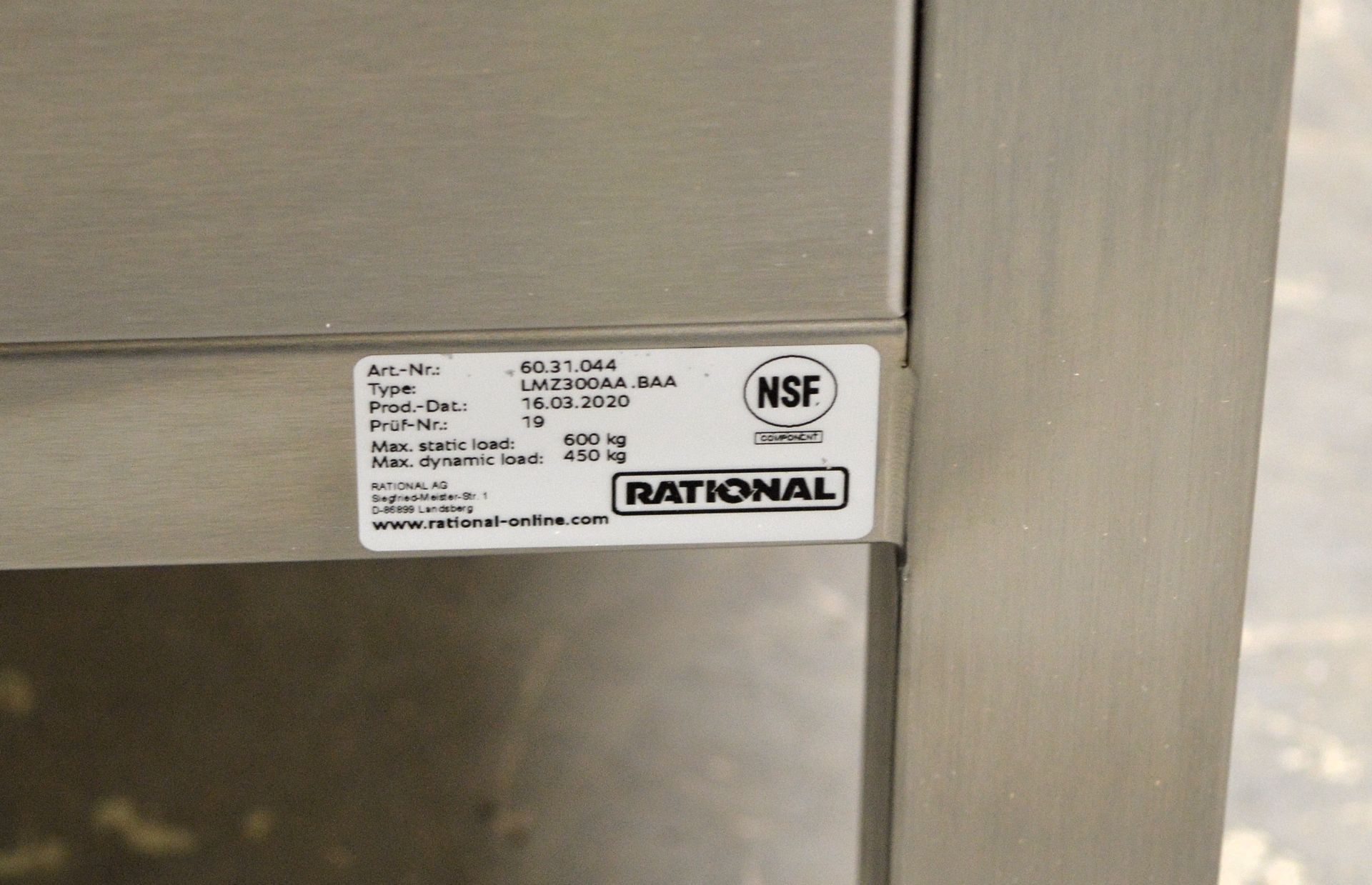 Rational 60.31.044 Combi Oven Stand for XS models - Image 6 of 6