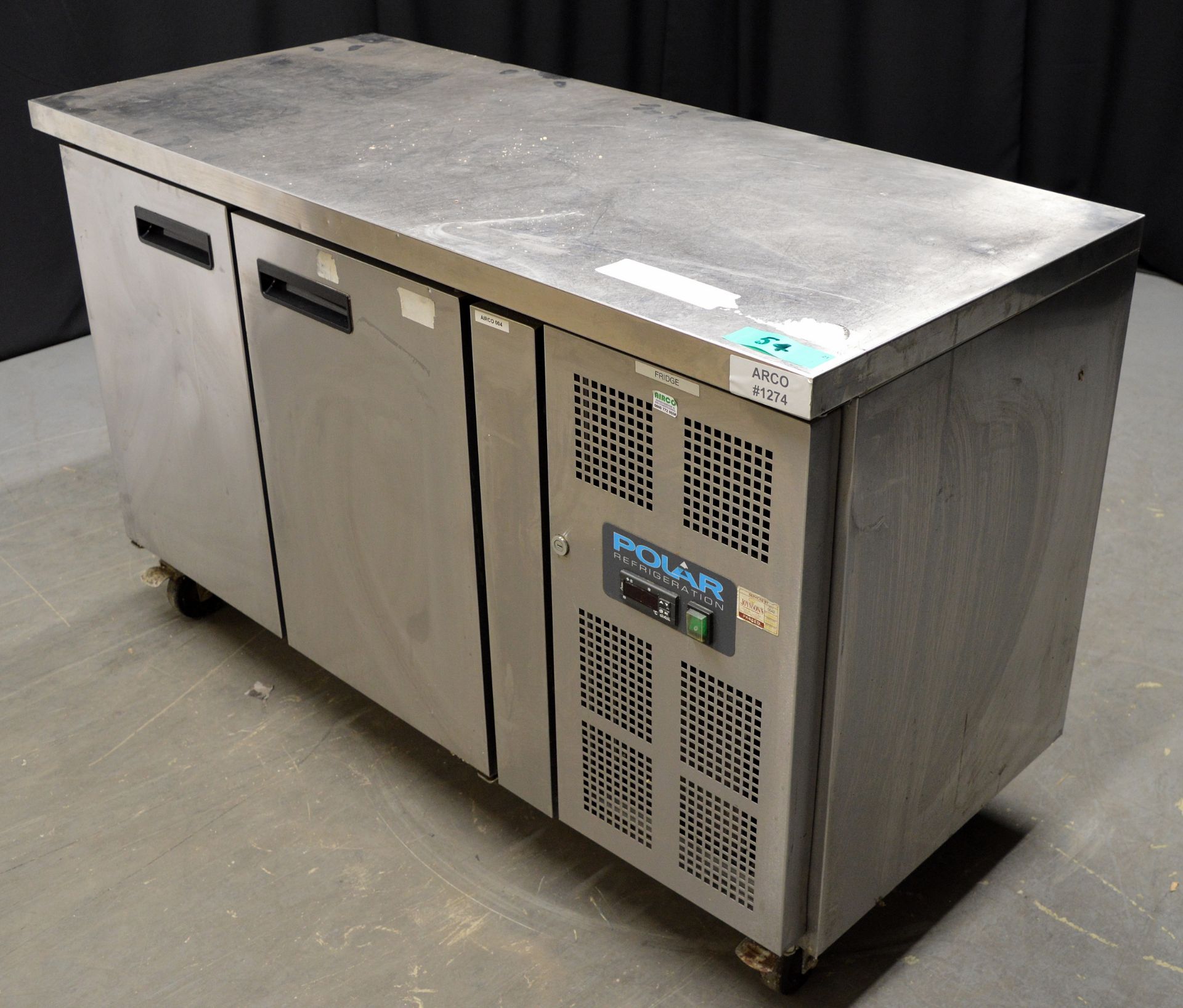 Polar Refrigeration G377 Double Door Refrigerated Preparation Counter - Image 3 of 7