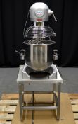 Adexa M20A Dough Mixer with Stand, single phase electric