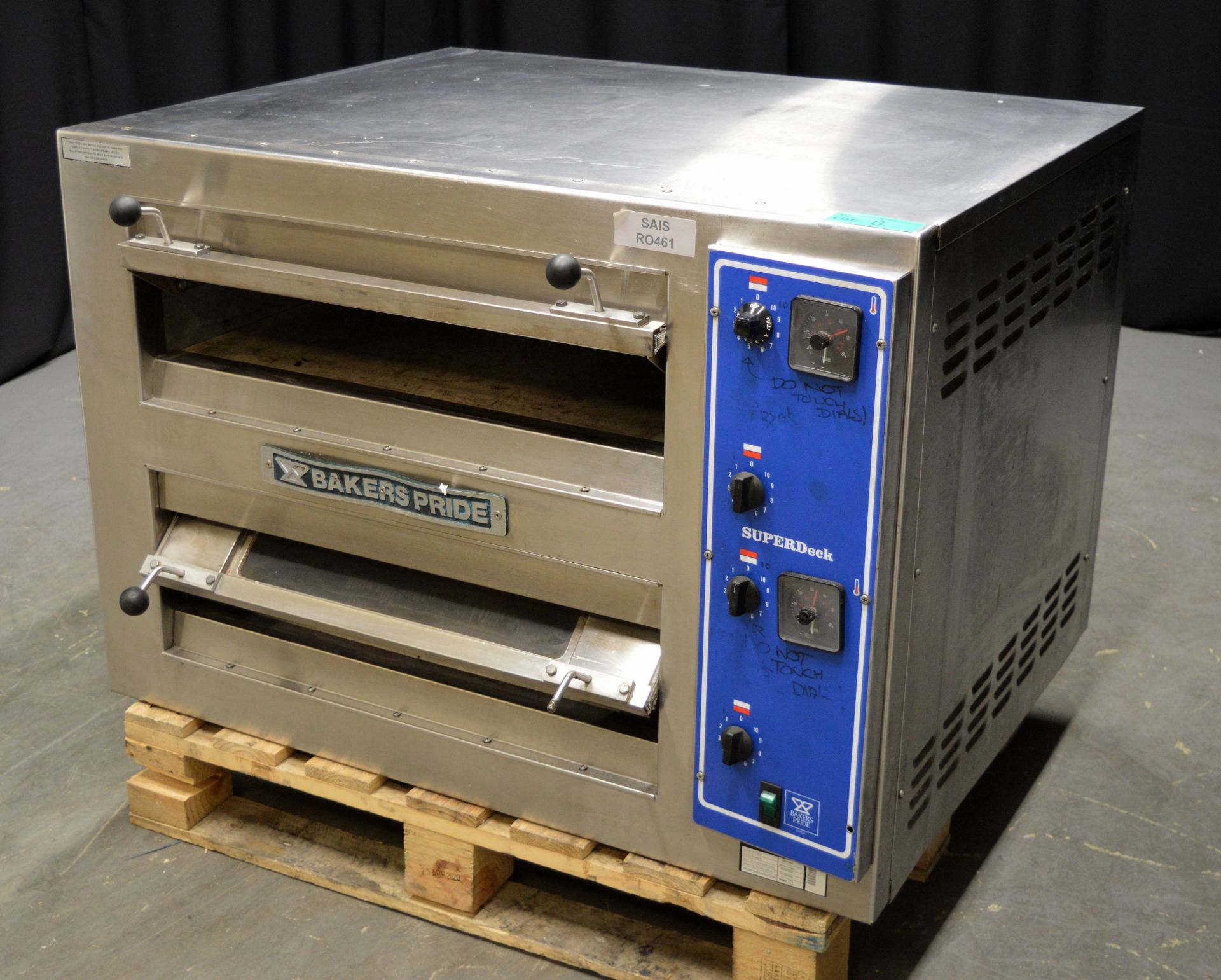 Bakers Pride SuperDeck two tier Pizza Oven, 3 phase electric - Image 3 of 12