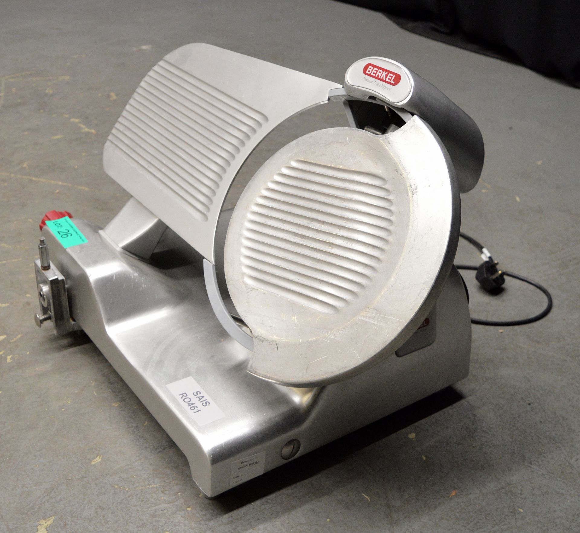 Berkel BSPGL04011A0F 12" Commercial Cooked Meat / Bacon Slicer, single phase electric - Image 3 of 5