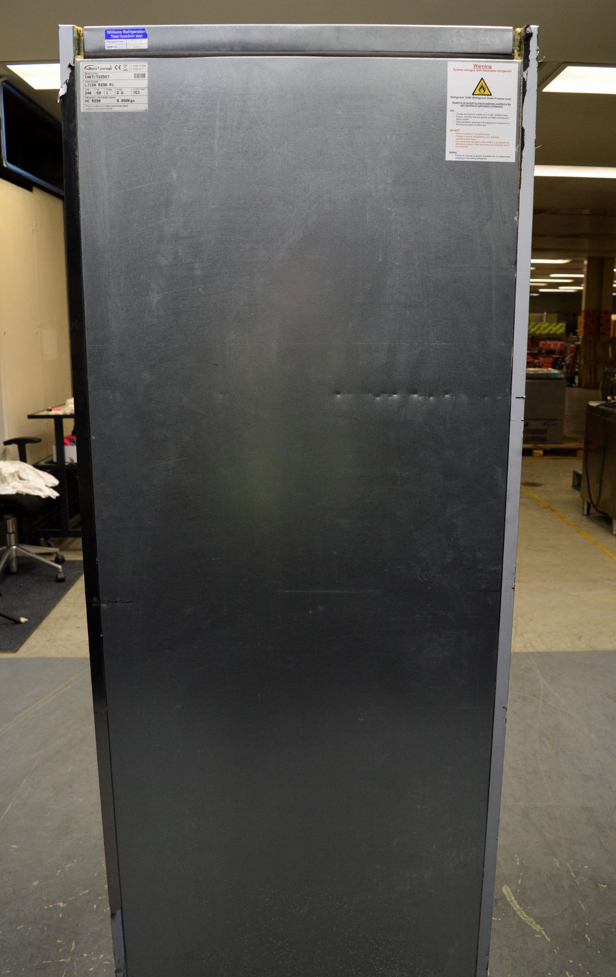 Williams LJ1SA R290 R1 Single Door Upright Freezer, single phase electric - Image 7 of 7